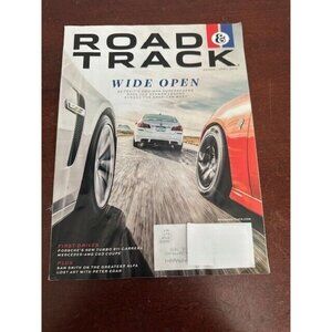 Road & Track March April 2016 Wide Open Detroits 200 MPH Supersedans Magazine